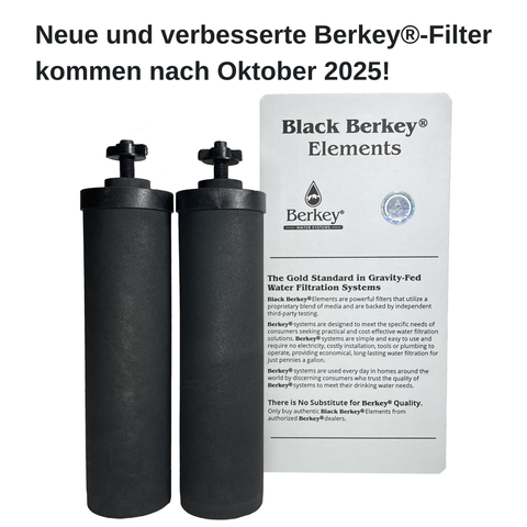 Black Berkey Filter set