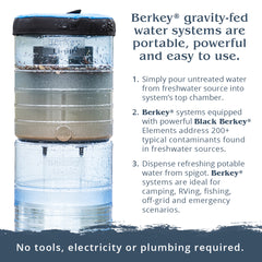 Berkey Light - 12,5 Liter System